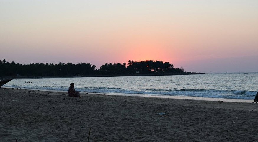 Awas Beach, Maharashtra, India